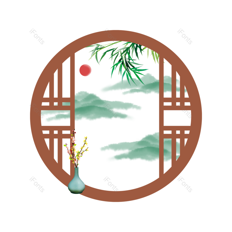 水墨图片,中国风元素,古典PNG,中国免抠素材